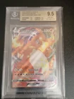 Pokemon Charizard VMAX Darkness Ablaze Holo Card 020/189 Beckett 9.5