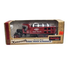 ERTL 1925 Kenworth Die Cast Metal Truck w/Barrels True Value Hardware Bank 1:34