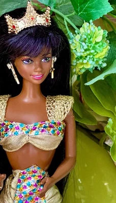 Mattel ® Barbie Jewel Hair Mermaid Christie #14587 Märchenhaar 1996 90er Vintage - Bild 1 von 4