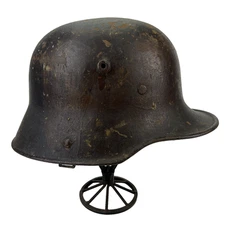 Original WWI WW1 Imperial German M16 Infantry Army Helmet Missing Liner