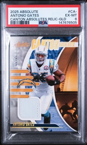 2025 Panini Absolute Antonio Gates Gold (RAW)