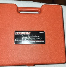 Powerbuilt 948002 Power Steering Pump Pulley Kit 6PC