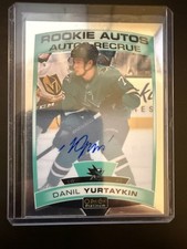 2019-20 O-Pee-Chee Platinum Rookie Autos Danil Yurtaykin B