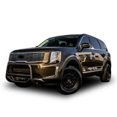 Black Horse MAX T Bull Bar Push Bar Textured Black Fits 2020-2024 Kia Telluride