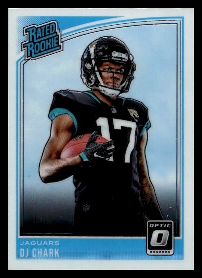 2018 Donruss Optic #165 DJ Chark Jr. Rookie Jacksonville Jaguars