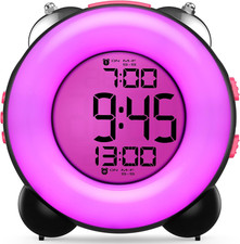Banne Bon Loud Alarm Clock for Heavy Sleepers with Optional Alarm Dual Alarm