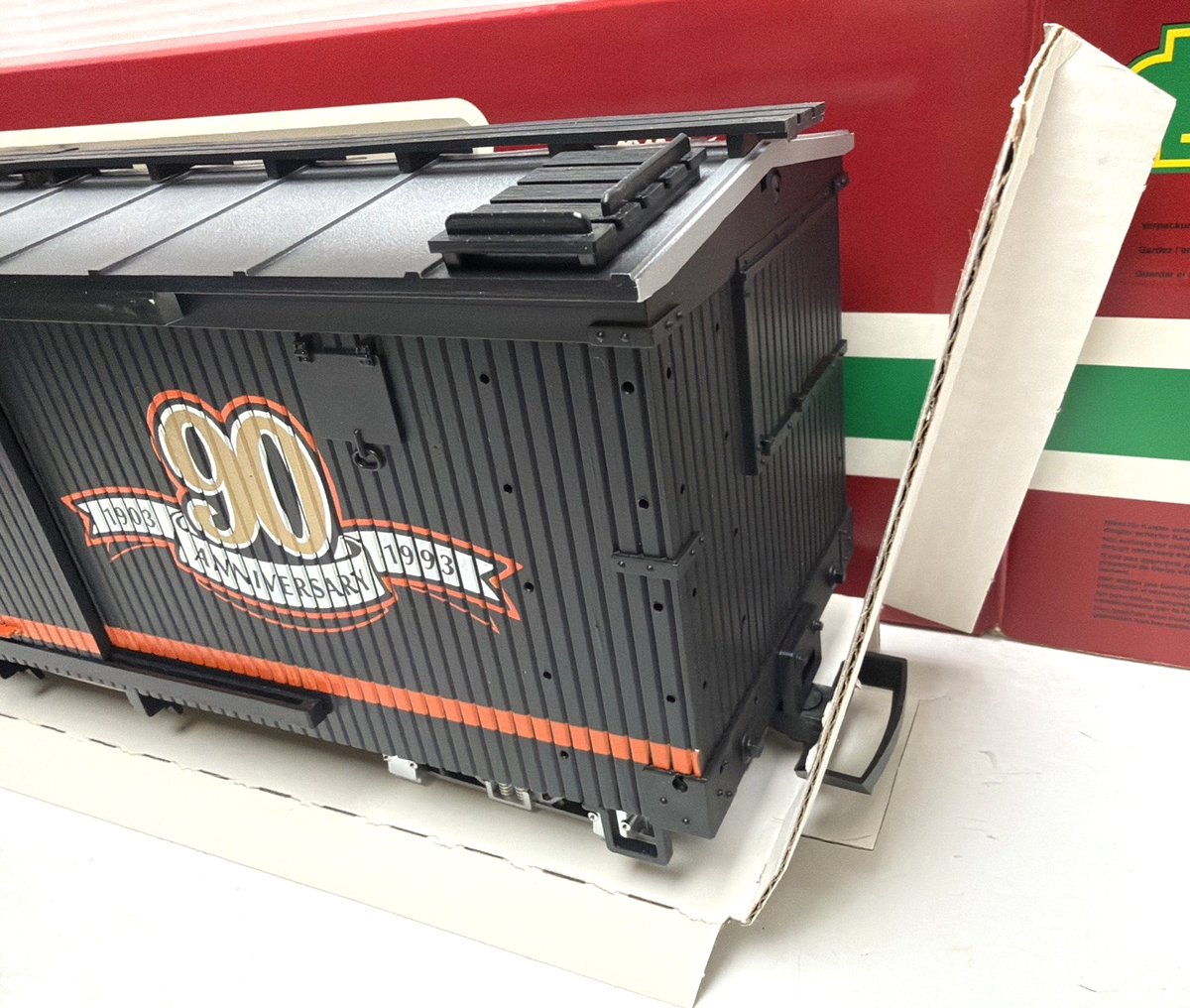 【美品】LGB LOVE DELUXE ACID タンク　初期 LGB Harley Davidson Le Train 90th Anniversary Boxcar 4067HD for