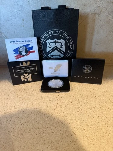 *In Hand* 1776-2026 W Proof American Silver Eagle 250th Liberty Bell Privy