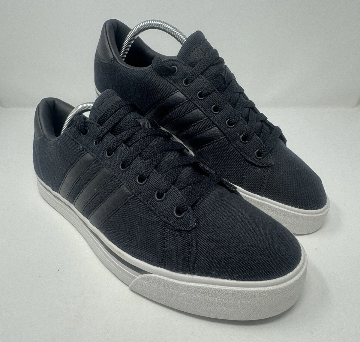 adidas gazelle silver green womens adidas Men's Daily 4.0 Shoes, Size 12, Grey/Black/White main image 1