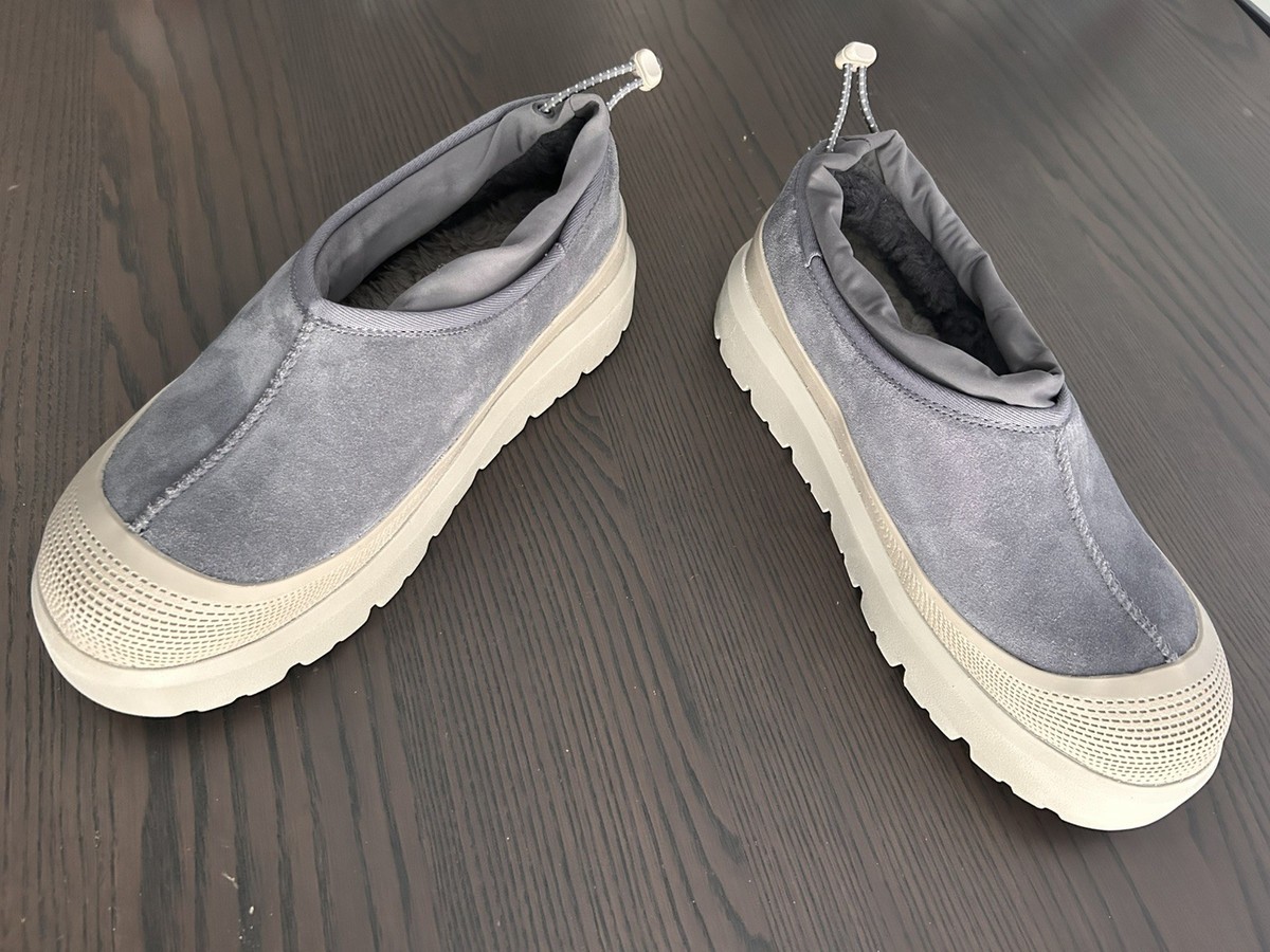 UGG TASMAN WEATHER HYBRID OBSIDIAN / COBBLE GREY CAP SLIPPER  display picture 2