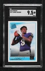 2018 Panini Donruss Rated Rookie Lamar Jackson #317 SGC 9.5 Mint+ Rookie RC