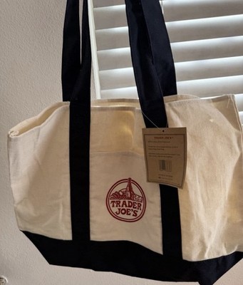 트레이더 조 대형 토트백 Trader Joe's large tote bag