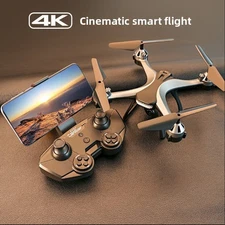 4K Dual Camera Drone HD Aerial Photography Kids Remote Control Toy Gift