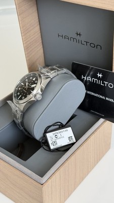Hamilton Khaki Aviation Pilot Auto 39mm H76305130 - Neu - Full Set