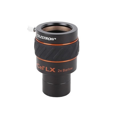 Celestron X-CEL LX 1.25'' Telescope Eyepiece Barlow Lens 2X Fully Multi-Coated