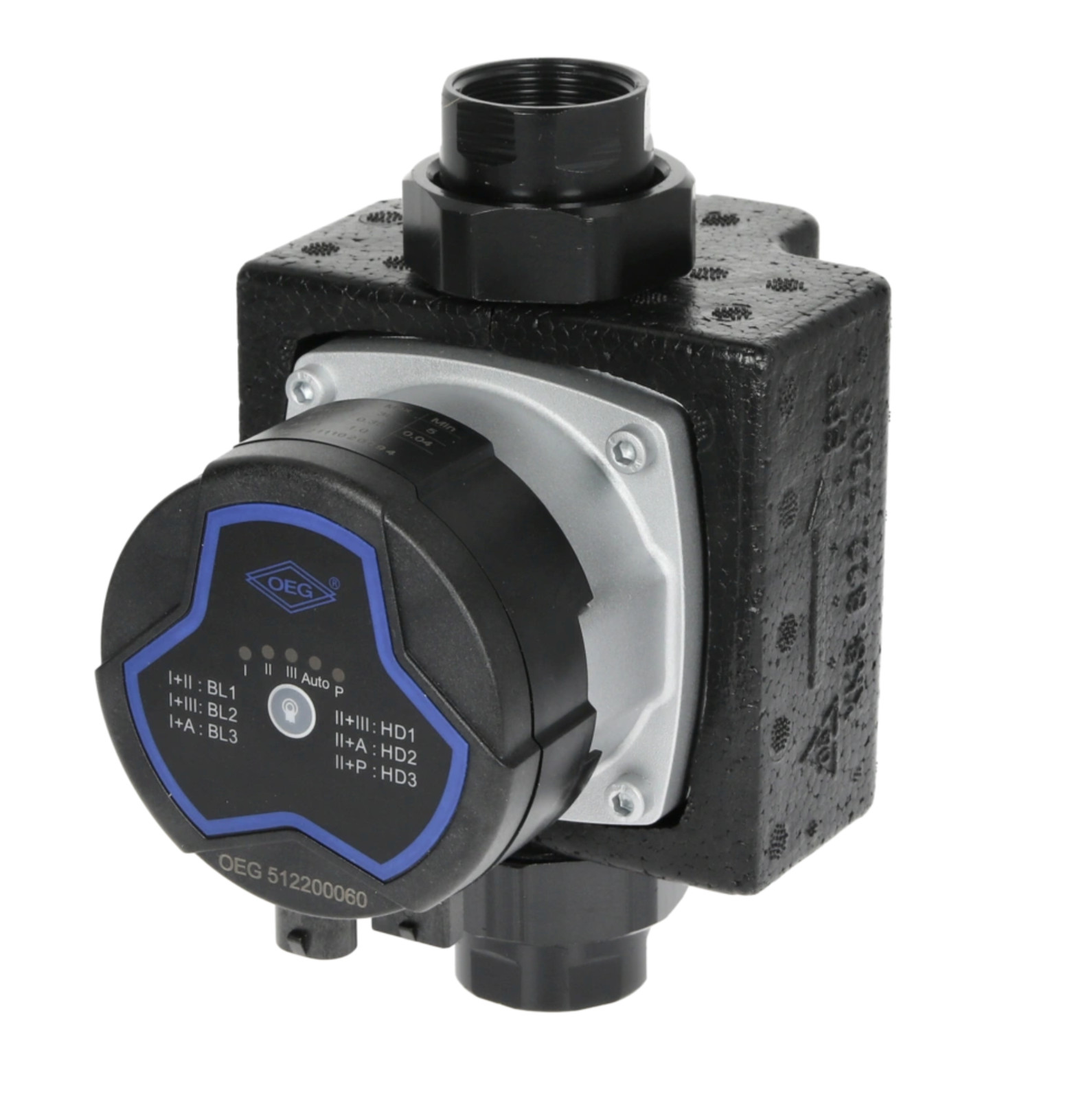 Circulateur de chauffage OEG 512200060 de pompe de circulation thermique DN25 130mm