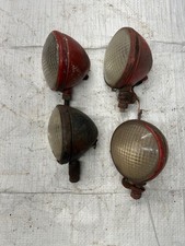  Farmall Ih Tractor Headlights Lot Of 4 Original Ih Lights
