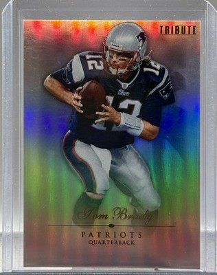 2010 Topps Tribute Tom Brady Refractor SP