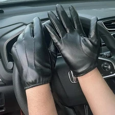 Police Force Anti Slash Cut and Fire Resistant Leather Driving Gloves USA UK AU