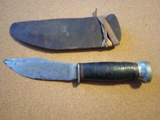 Vintage Marbles w/ Brown Leather Sheath Gladstone Michigan USA Read Description