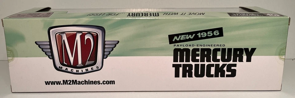 Camioneta pickup Mercury M-600 M-100 1956 M2 Machines auto-transporte coleccionable (B1) Foto 3 de 3