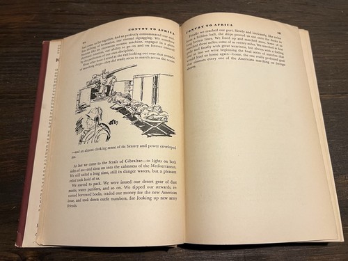 1943 HERE IS YOUR WAR Ernie Pyle Illustrated 1st Edition HCDJ $3.00 WW2 Vintage - Bild 8 von 13