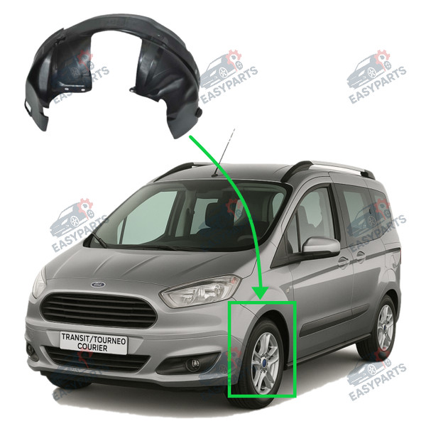 Radlauf StoßStange Vorne Links FüR Ford Transit-Tourneo Courier 13 - 18-image