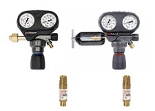 Komplett-Set Sauerstoff und Acetylen Druckminderer  Gebrauchsstellenvorlage, CAB