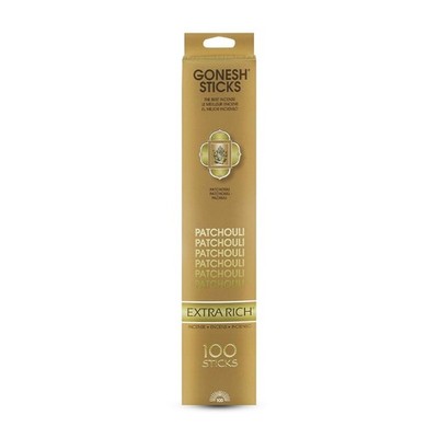Extra Rich Patchouli Scented Incense Sticks  NonToxic 100 Pack, 10  Slow Burn