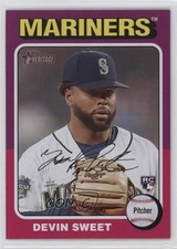 2024 Topps Heritage Rookies Devin Sweet #242 14dq