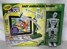 Crayola Color Alive Easy Animation Studio 3D Graphics Mannequin Stand Age 6 
