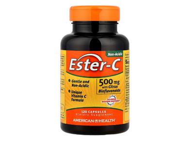 American Health, Ester-C  mit Zitrus-Bioflavonoiden, 120 Kapseln