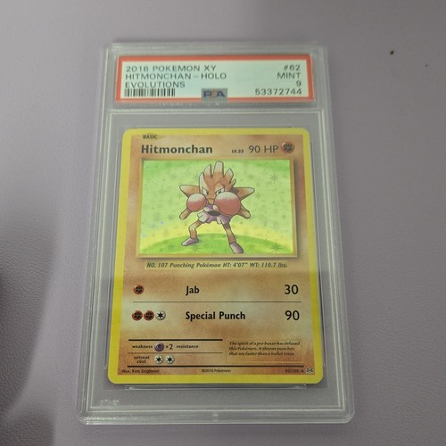 Hitmonchan graded PSA 9 for sale on eBay