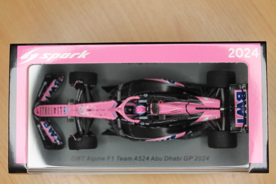1:43 SPARK Jack Doohan Alpine 2024 Abu Dhabi GP - Image 3 of 4