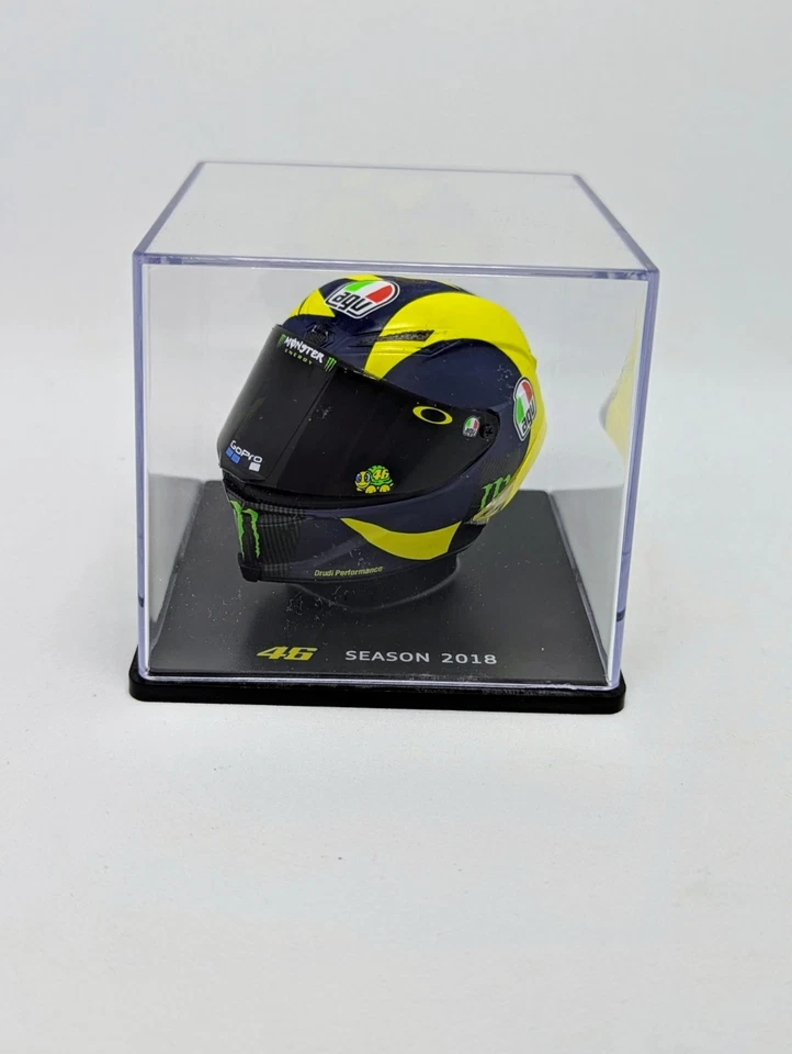 Casque Moto GP Altaya - Valentino Rossi Season 2018 - Helmet 1/5 - Photo 2/4