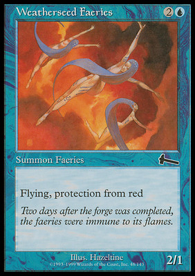 MTG WEATHERSEED FAERIES EXC - SPIRITELLI SEED OF THE WIND - UL - MAGIC