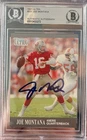 Joe Montana Autographed Signed 1991 Fleer Ultra #251 Trading Card Beckett