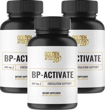 Golden After 50 BP-Activate - Nitric Oxide Supplement with Essential Amino Ac...