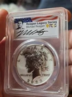 2023-S Reverse Proof Peace Dollar PCGS PR70 Advanced Release Reagan Legacy