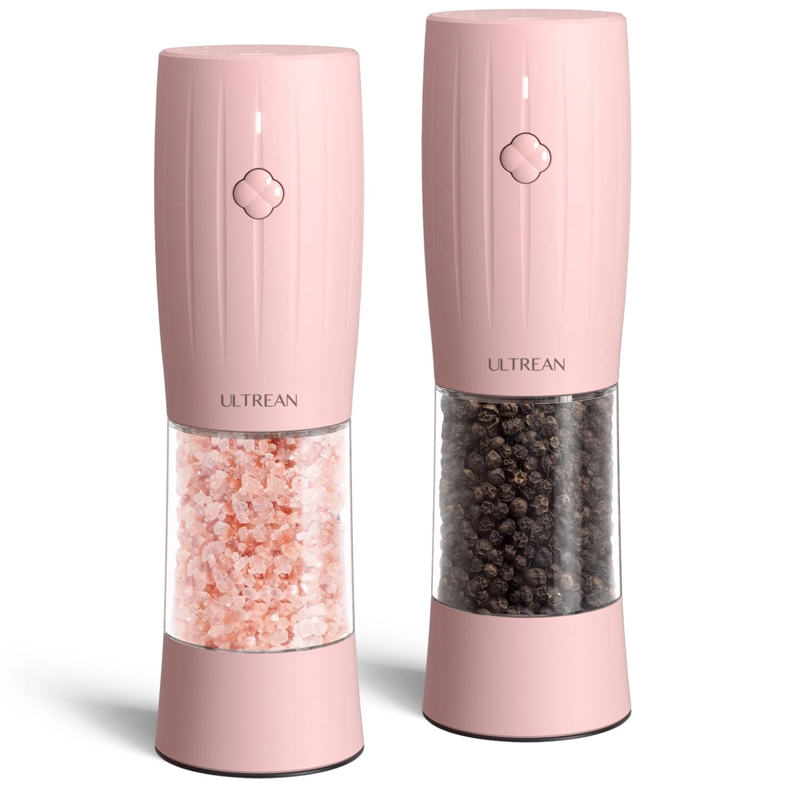 Electric Salt and Pepper Grinder Set, Rechargeable Salt and Pepper Shakers, 6...