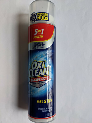 3 PACK OxiClean Max Force Gel Stain Remover Stick, 6.2 oz