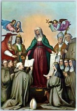 Altar-piece from the church S. Maria Nuova in Firenze, Casa S. Birgitta - Italy