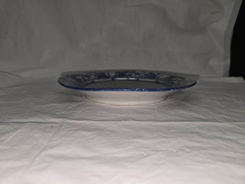 Antique Dedham Pottery 8.5 In Plate #4 Blue Mark - Picture 4 of 20
