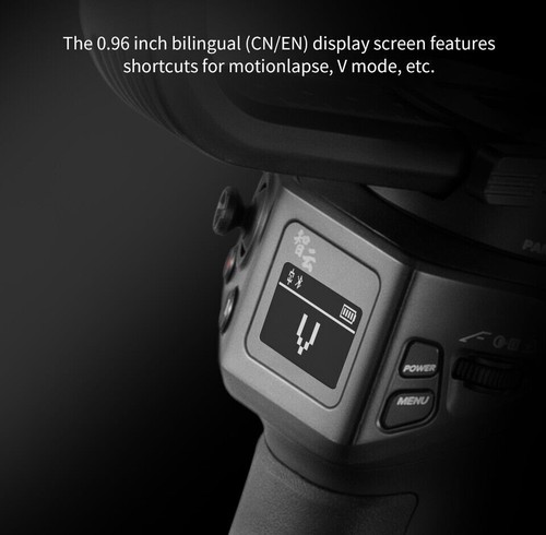 Zhiyun Weebill 3S 3-Achsen Gimbal Stabilisator für spiegellose Kamera DSLR Anti- - Bild 8 von 9