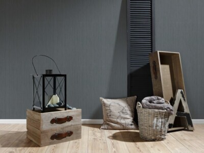 1,41qm  NEU  1 Ro.AS Creation 95862-5 anthrazitgrau metallic Architects Papers