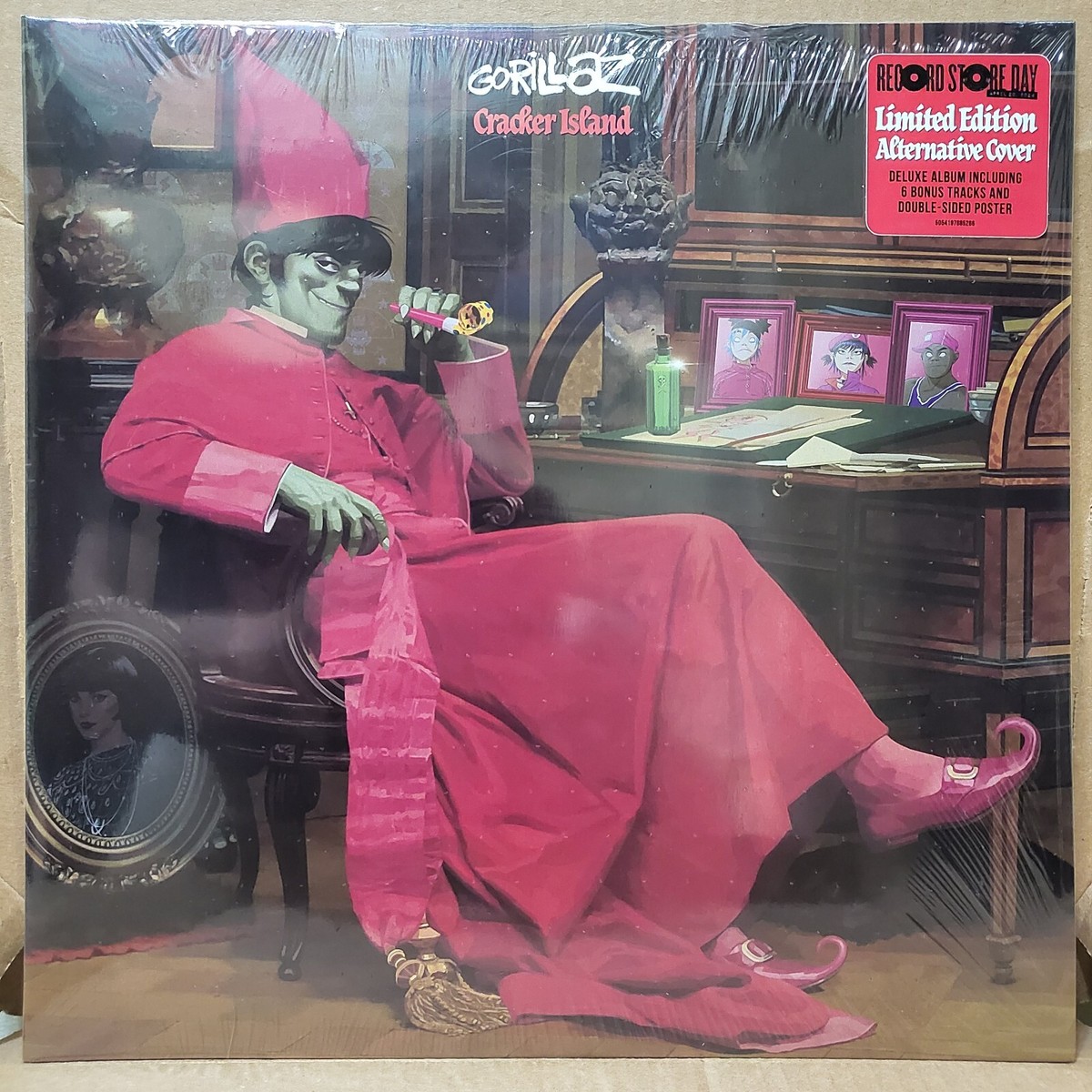 額装済　Gorillaz 限定アートプリント Gorillaz - Cracker Island (MURDOC + PRINT Bundle) Picture