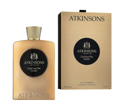 Atkinsons Oud Save The Queen 100ml Eau De Parfum for Woman New & Sealed