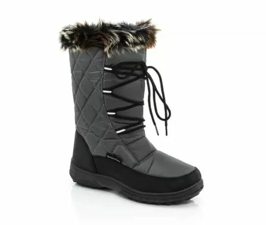 Snow tec women's waterproof snow best sale boots