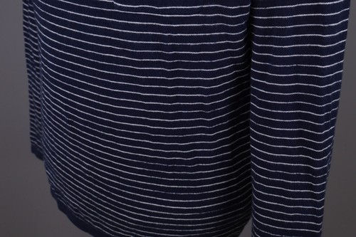 J.Crew Blue Striped Crew Neck Knit Sweater Size M - Picture 9 of 17