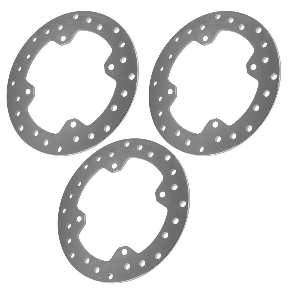 3x Rotor de disco de freno delantero/trasero NUEVO para CanAm Outlander MAX 570 4x4 DPS 2017-2022 Foto 4 de 4